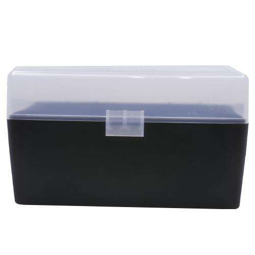 Misc. Accessories Berrys Mfg Ready Series 409 - .243/.308 Cal. 50rd Clear/Black ammo box • Model: Ready Series